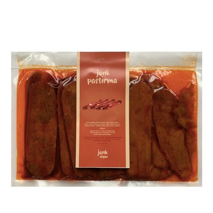 Junk Vegan Pastırma 200 g (HIZLI TESLİMAT* veya SOĞUK GÖNDERİM** ile)