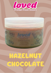 Loved Fındıklı &  Çikolatalı Vegan Dondurma 270 g (SADECE BEŞİKTAŞ, ŞİŞLİ, BEYOĞLU İLÇELERİNE)
