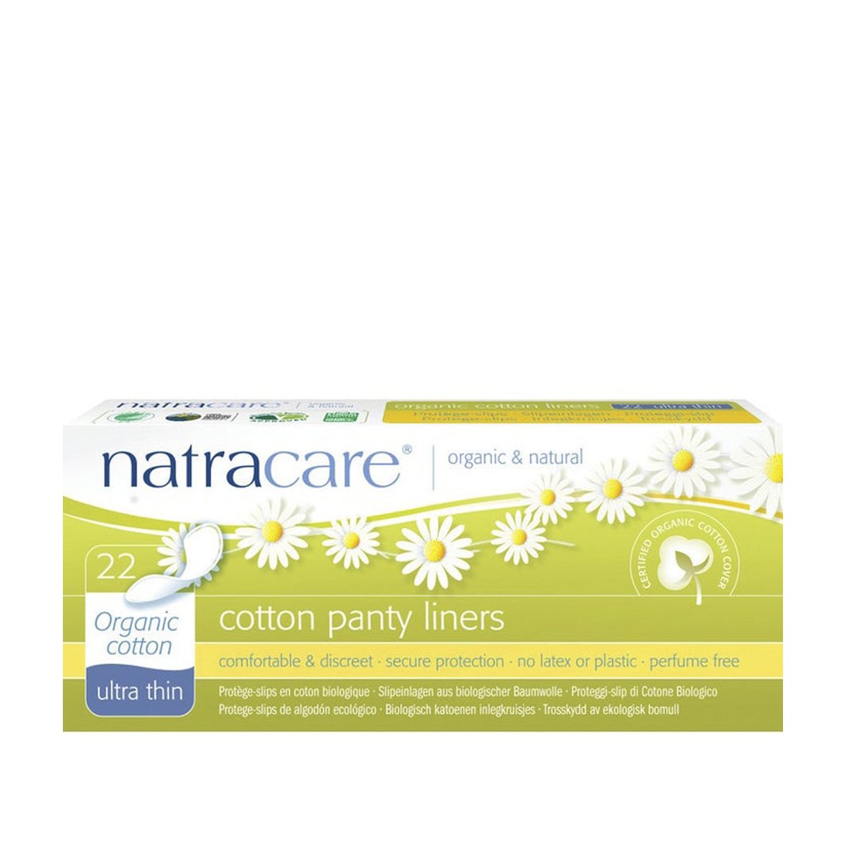 Natracare Organik Günlük Ped Ultra İnce 22 Adet