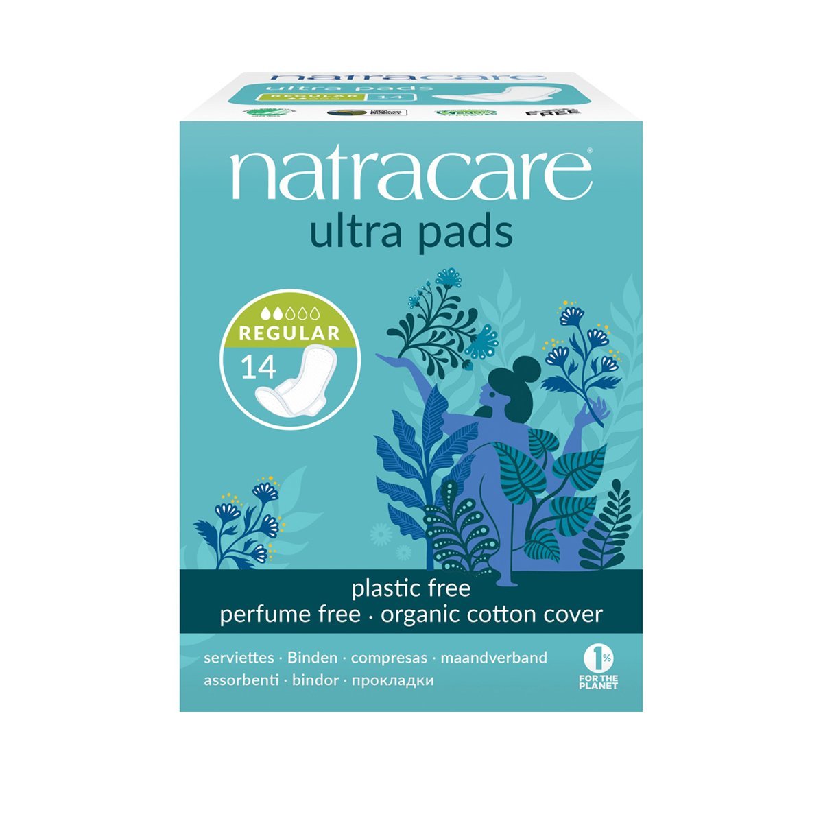 Natracare Organik Ultra Kanatlı Ped Regular 14 Adet