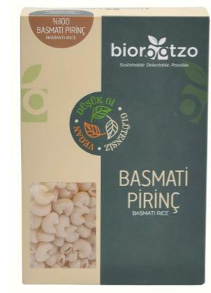 Biorootzo Bronz Kalıp Glutensiz Dirsek Basmati Pirinç Makarna 200 g