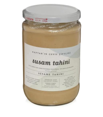 Kaptan'ın Ceviz Çiftliği Yerli Gökova Susam Tahini 650 g