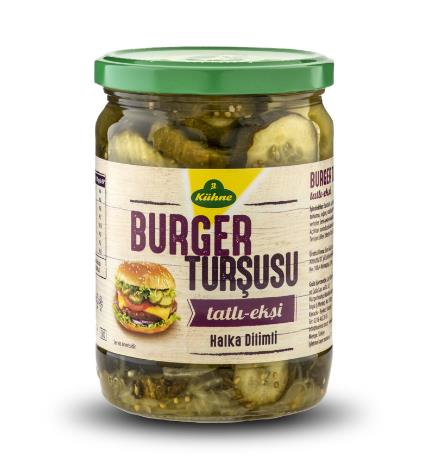 Kühne Halka Dilimli Burger Turşusu Halka Dilimli 530 g
