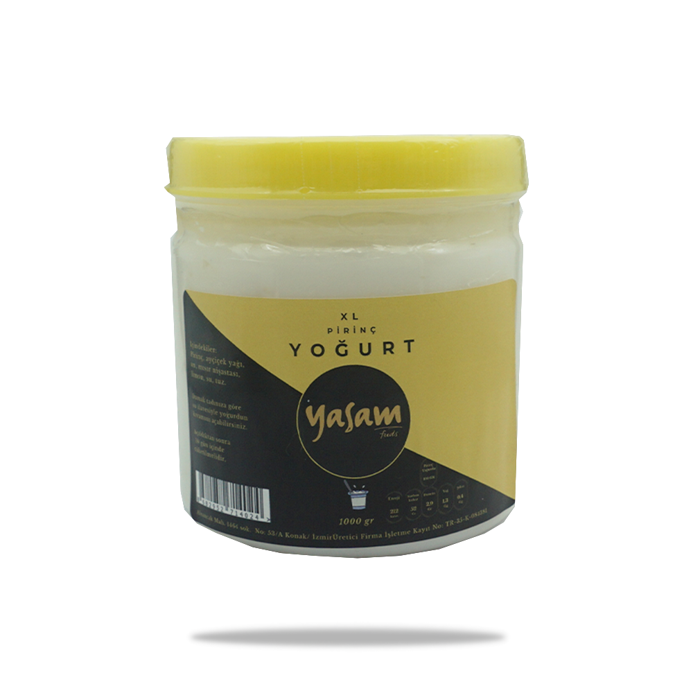Yaşam Vegan (Pirinç) Yoğurt 950 g