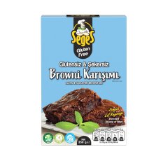 Seges Glutensiz & Şekersiz Browni Karışımı 350 g