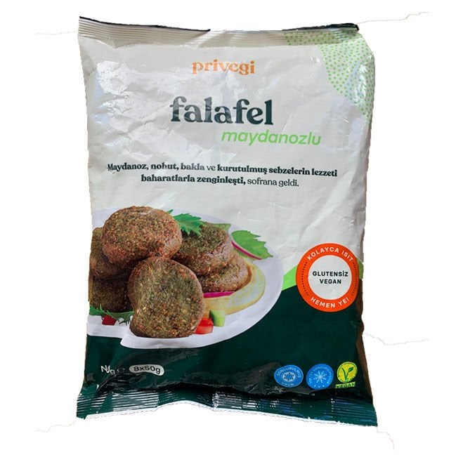 2 Al 1 Öde Privegi Maydanozlu Falafel 400 g + Jel Buz Aküsü