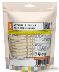 Fropie Kids Vitaminli Toplar Hindistan Cevizi Kaplı Kaju Ezmesi & Hurma 80 g