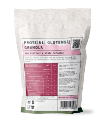 Fropie Proteinli Glutensiz Granola Yer Fıstıklı & Kinoa Patlaklı 240 g