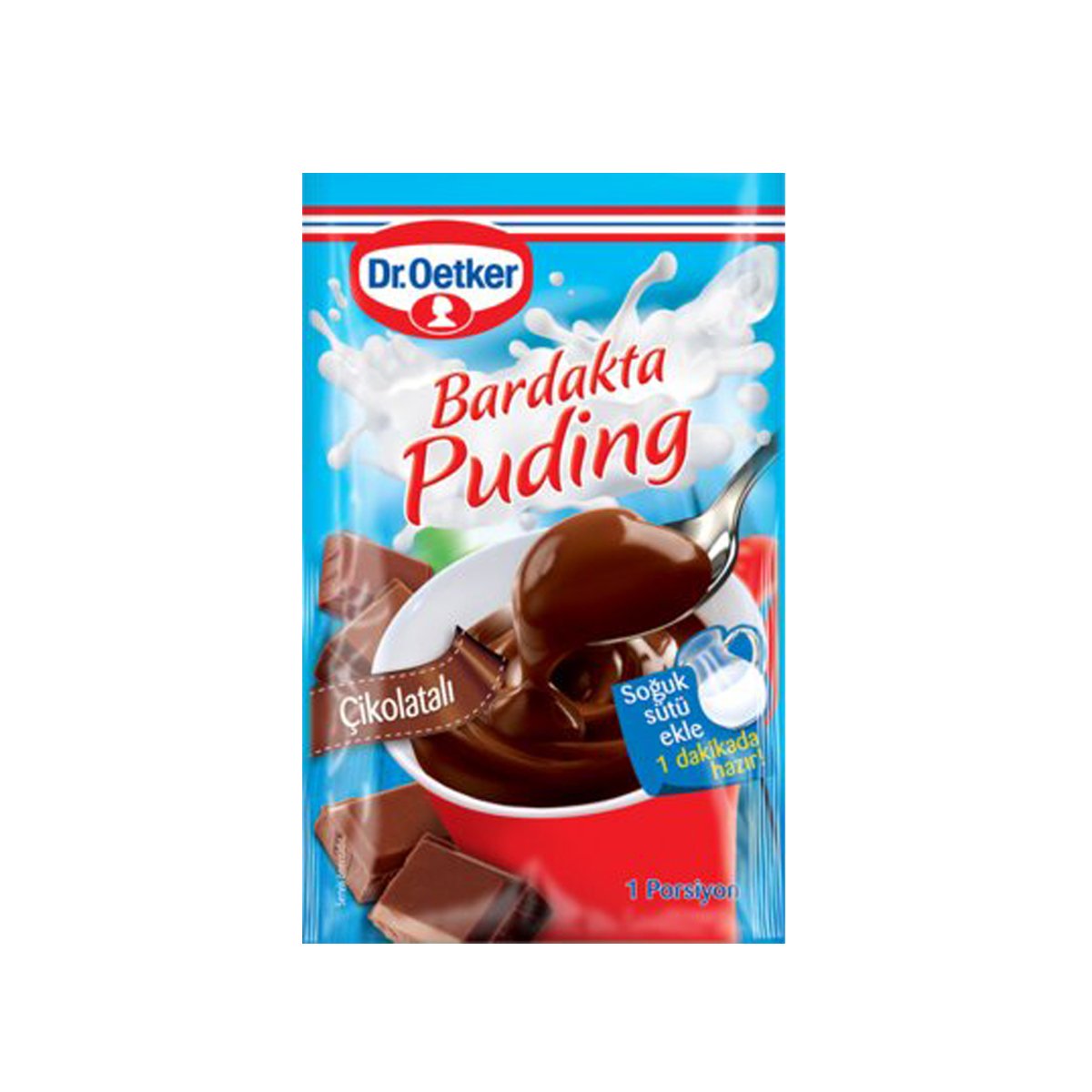 Dr. Oetker Bardakta Puding Çikolatalı 34 g