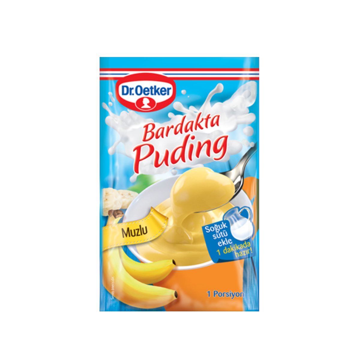 Dr. Oetker Bardakta Puding Muzlu 34 g