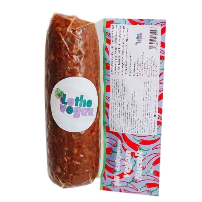 Lethe Vegan Şili Jalapeno Sucuk 150 g  + Jel Buz Aküsü