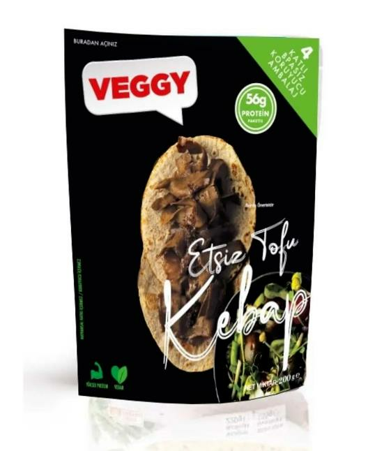 Veggy Etsiz Tofu Kebap 200gr