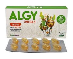 Bionano Algy Vegan Omega 3 - 30 Yumuşak Kapsül