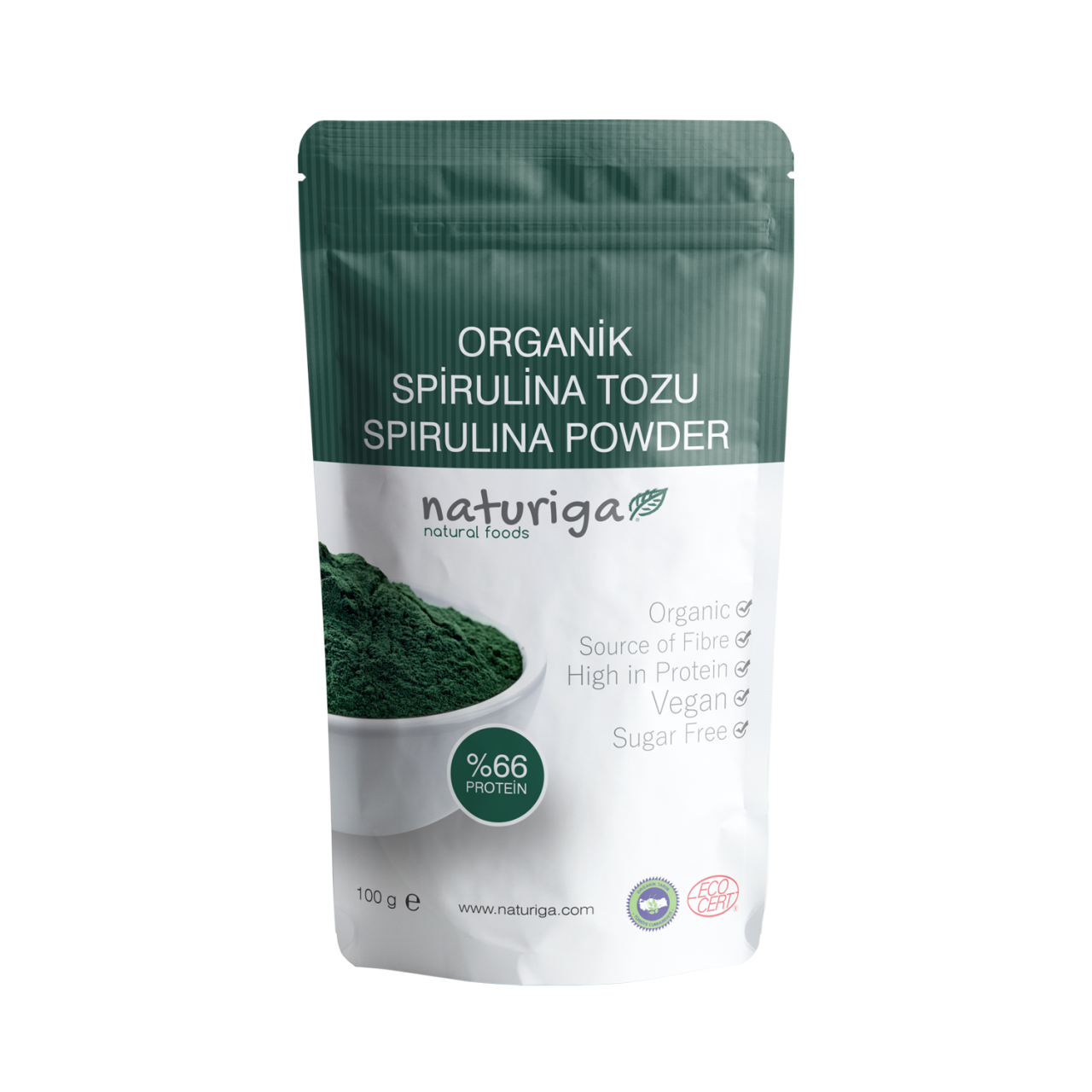 Naturiga Organik Spirulina Tozu 100 g