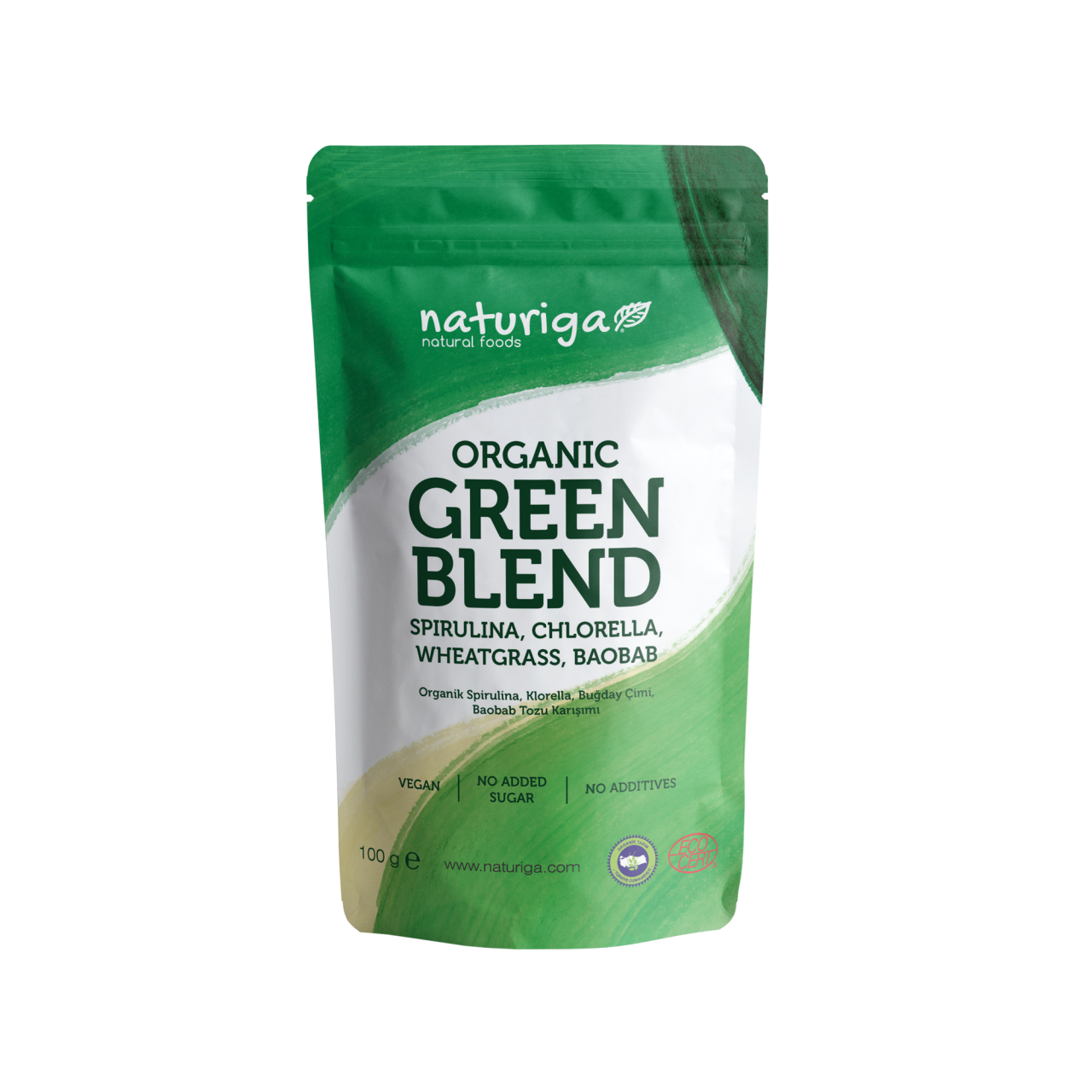Naturiga Organik Yeşil Karışım 100 g