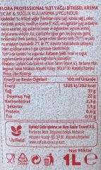 Flora %31 Yağlı Vegan Krema 1 Lt