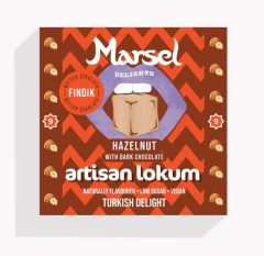 Marsel Fındıklı Bitter Çikolatalı Lokum 108 g