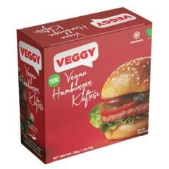 Veggy Vegan Hamburger Köftesi 280 g (4x70 g)  + Jel Buz Aküsü