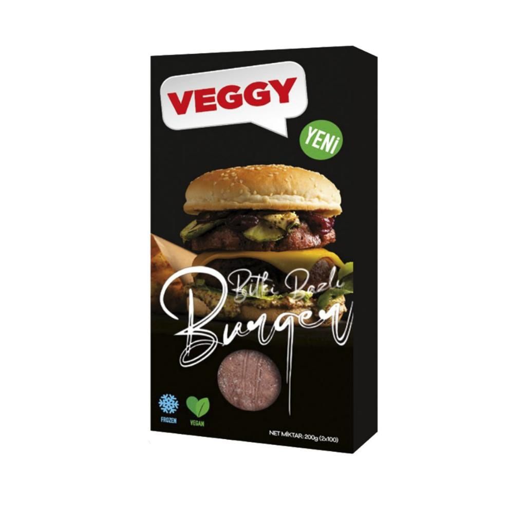 Veggy Bitki Bazlı Burger 200 g + Jel Buz Aküsü