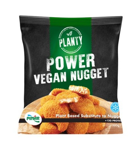 Pınar Planty Power Vegan Nugget 320 g  + Jel Buz Aküsü