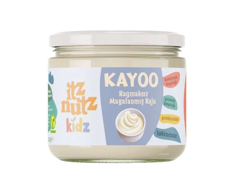 Itz Nutz Kidz Kaymaksız Mayalanmış Kaju Kayoo Yoğurt  300 g