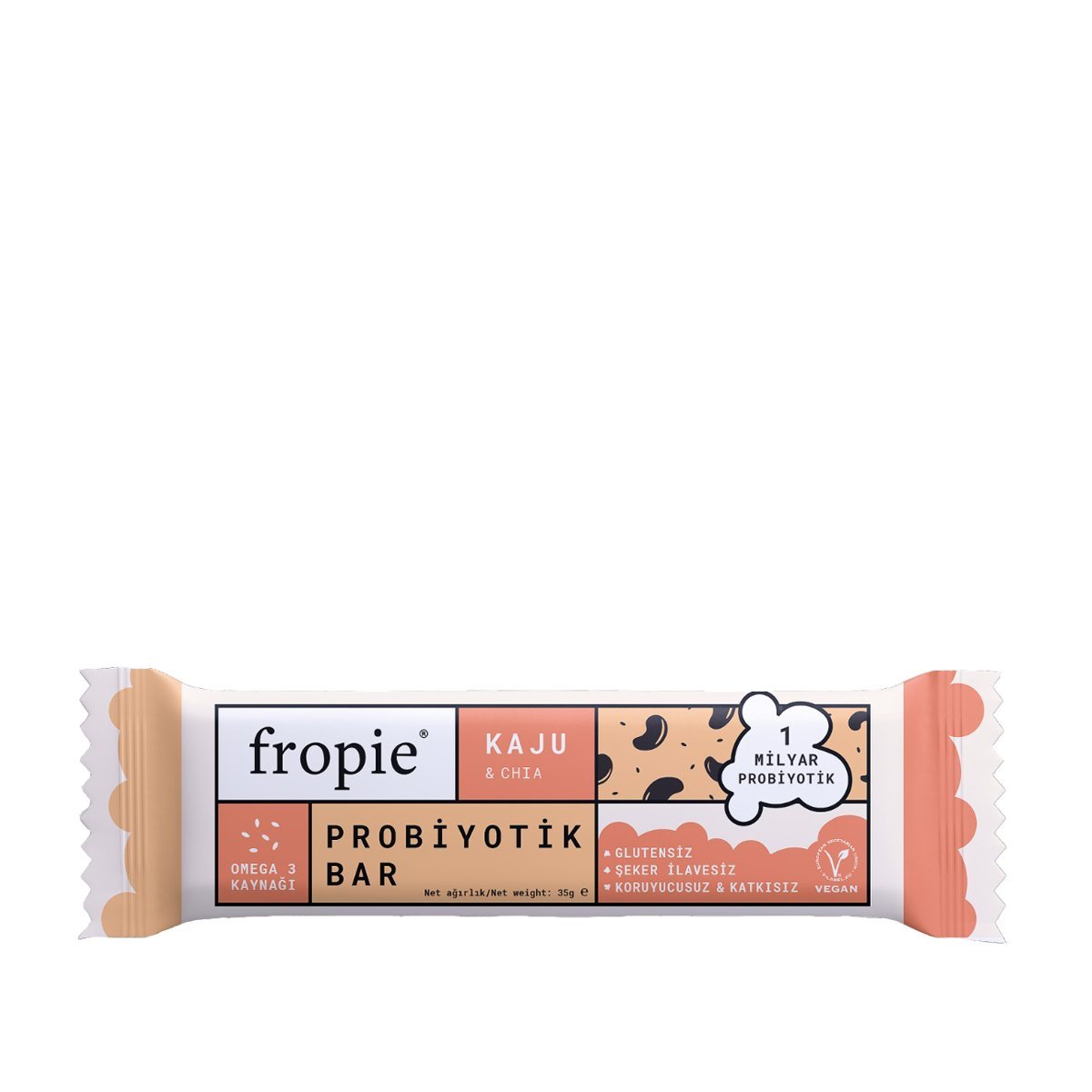 Fropie Kaju & Chia Probiyotik Bar 35 g