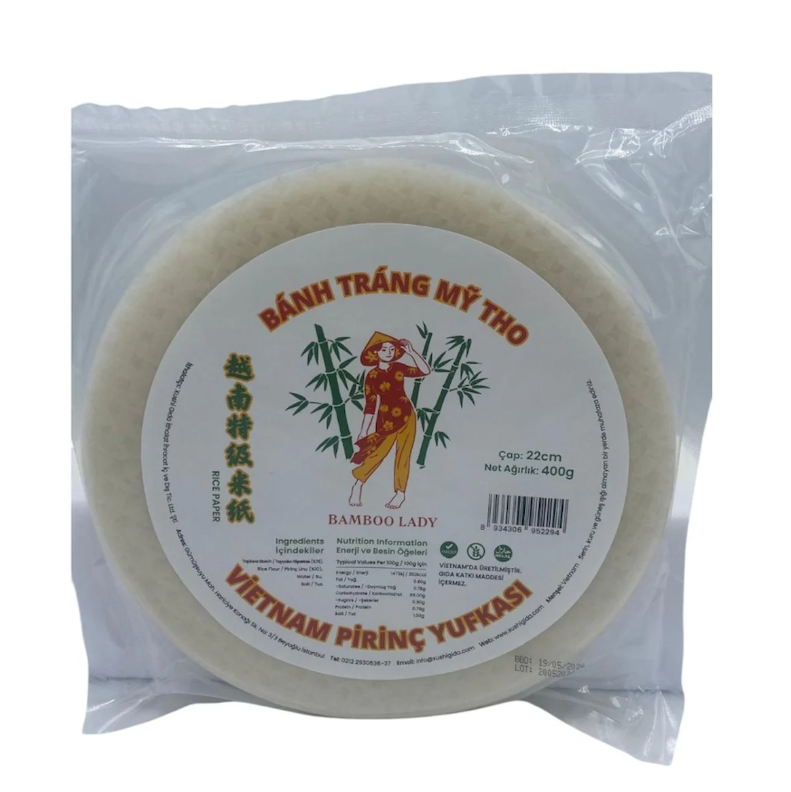 Bamboo Lady Pirinç Yufkası 400 g