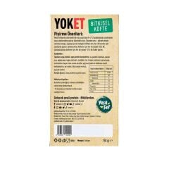 Yoket Bitkisel Köfte 150 g  + Jel Buz Aküsü