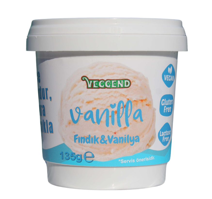 Veggend Vanilyalı Dondurulabilir Tatlı 135 g