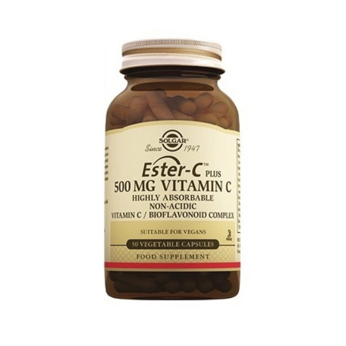 Solgar Ester-C Plus 500 mg 50 Kapsül