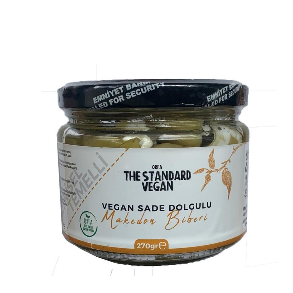 Orfa The Standart Vegan Sade Dolgulu Makedon Biberi 270 g