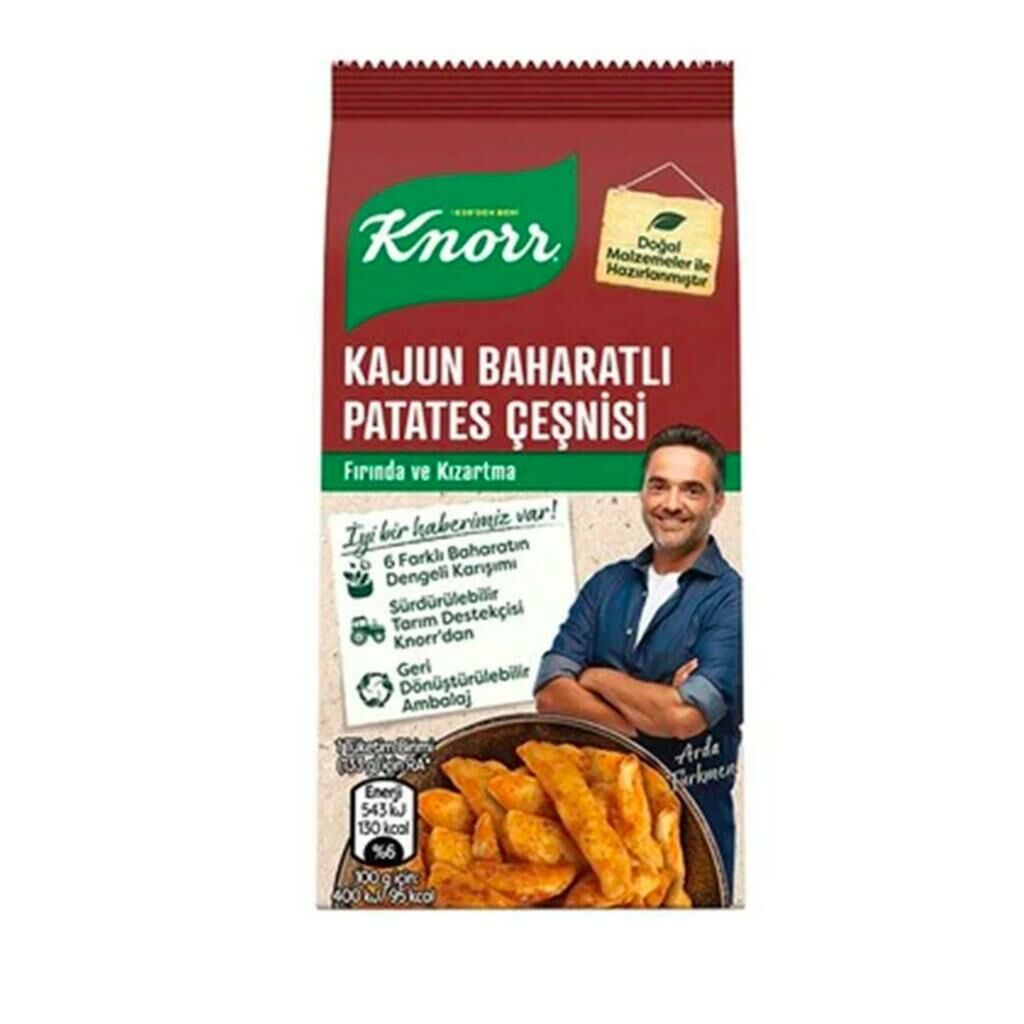 Knorr Kajun Baharatlı Patates Çeşnisi 60 g