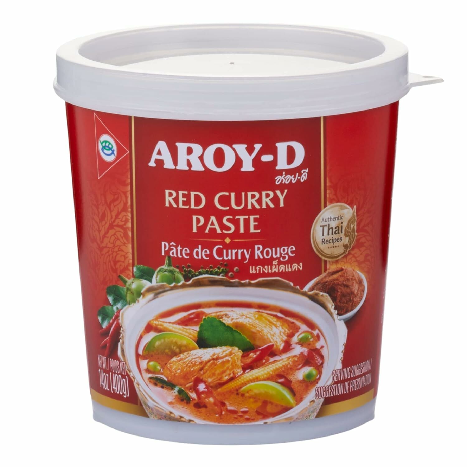 Aroy-D Kırmızı Köri Ezmesi 400 g