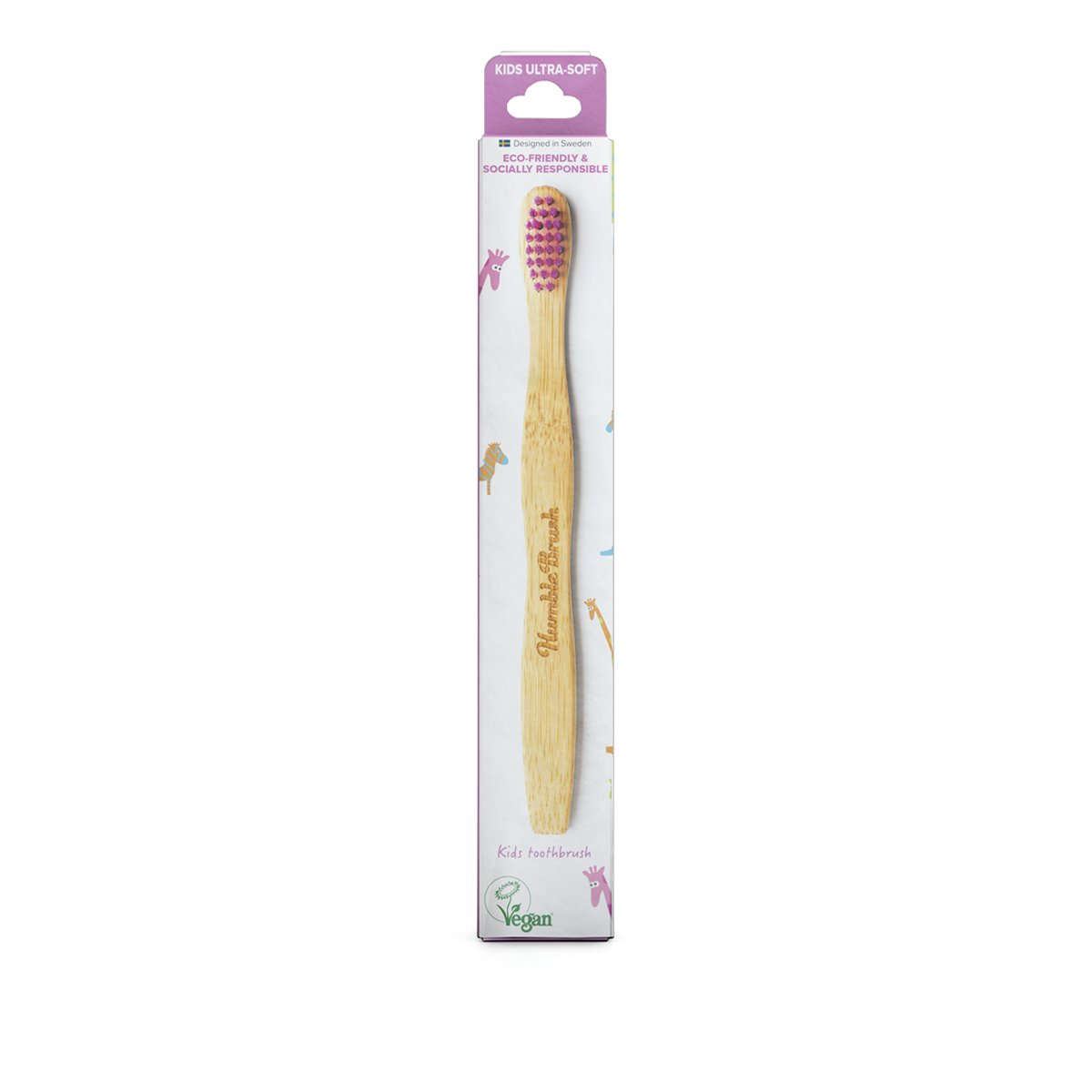 The Humble Co. Humble Brush Ultra Yumuşak Çocuk Diş Fırçası Lila
