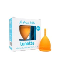Lunette Menstrual Kab Turuncu Model 1