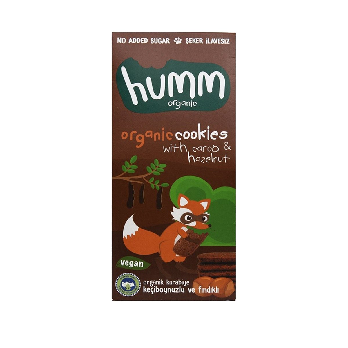 Humm Organik Keçiboynuzlu Fındıklı Kurabiye 55 g