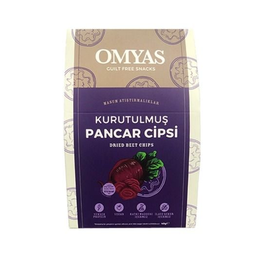 Omyas Kurutulmuş Pancar Cipsi 40 g