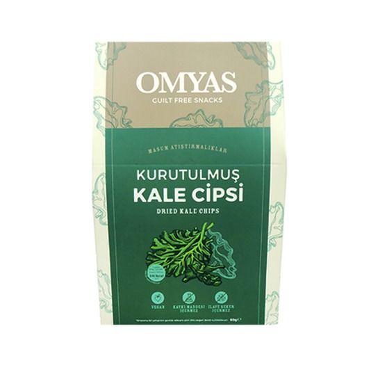 Omyas Kurutulmuş Kale Cipsi 60 g