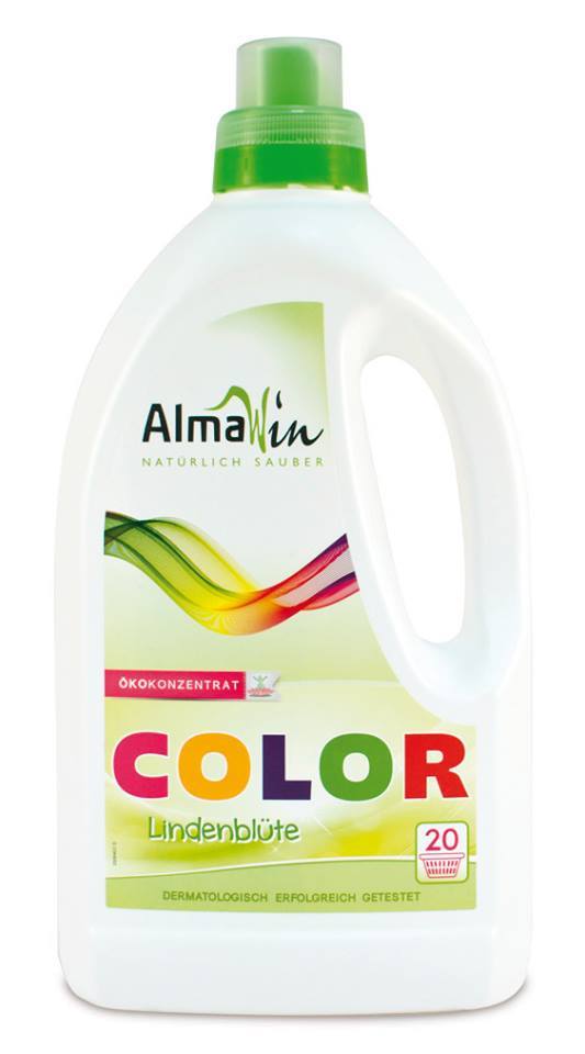 Almawin Organik Çamaşır Yıkama Sıvısı Renkliler İçin (El + Makine ) 1,5 lt