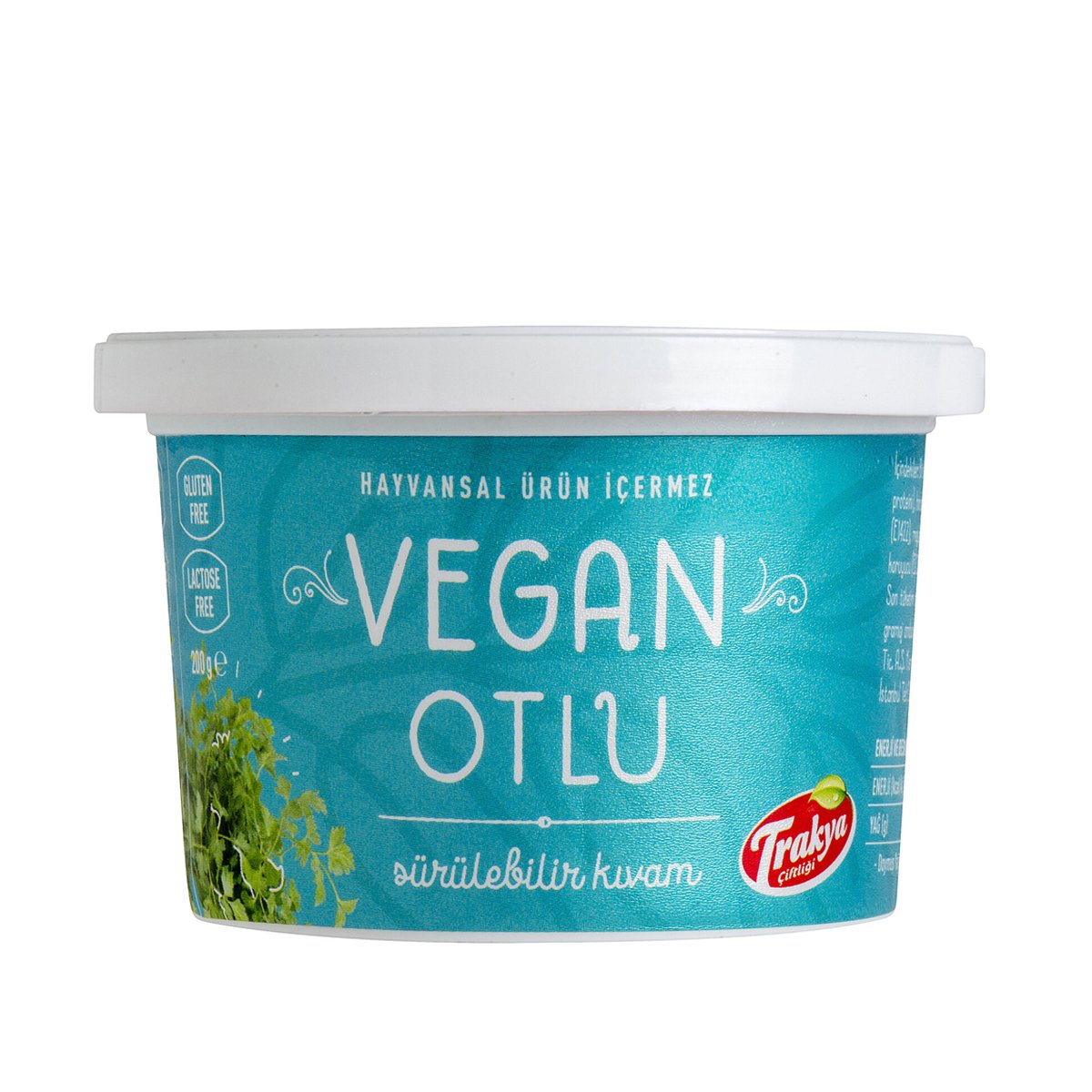 Trakya Çiftliği Vegan Peynir Otlu Sürülebilir Kıvam 200 g