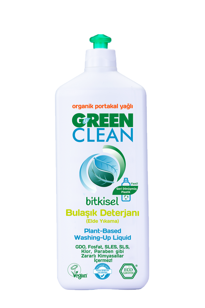 U Green Clean Bulaşık Deterjanı 730 ml Portakal