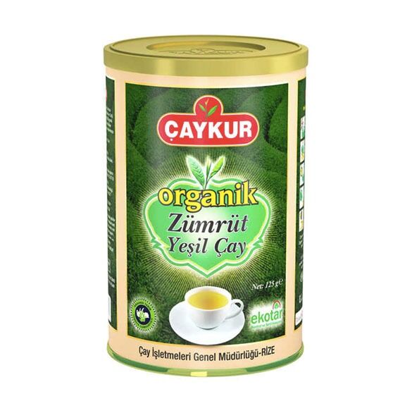 Çaykur Organik Zümrüt Yeşil Çay 125 g