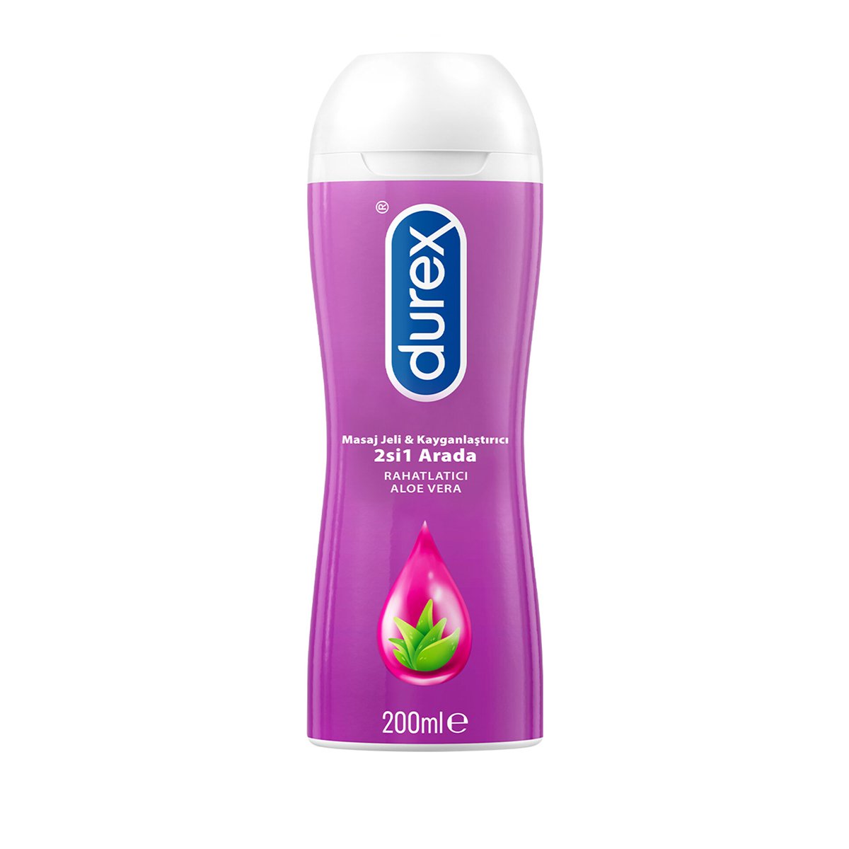 Durex 2in1 Aloe Vera Masaj Jeli & Kayganlaştırıcı 200 ml