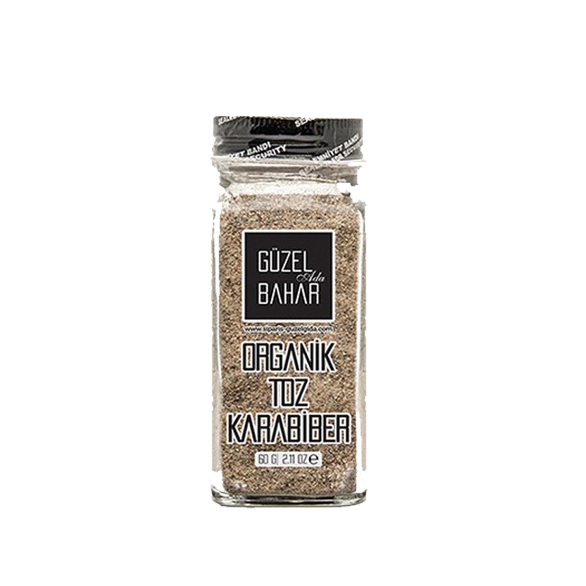 Güzel Gıda Organik Toz Karabiber 60 g