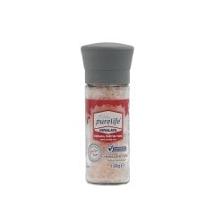 Purelife Himalaya Granül Pembe Tuz Seramik Değirmen (Yeniden Doldurulabilir) 120 g