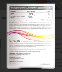 Vitabiotics Ultra Selenium, Açai, C ve E Vitaminli 30 Tablet