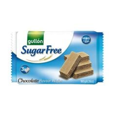 Gullon Şekersiz Kakao Kremalı Gofret 180 g