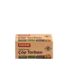 Cook Doğal Çöp Torbası Küçük Boy 30 Adet