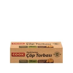 Cook Doğal Çöp Torbası Büyük Boy 10 Adet