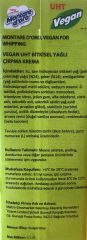 Montare D'oro Vegan Çırpma Krema 1 Lt